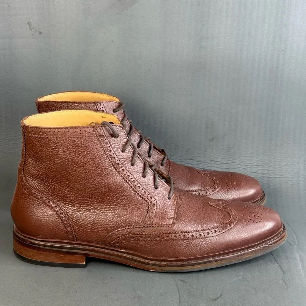 Cole Haan Williams Welt II chukka boot brown leather mens size 11.5